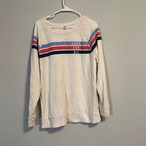 Womens old navy crewneck
